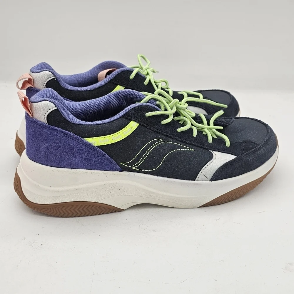 Keds K-89 Suede/Leather Sneakers | Blue Multi | Women’s 9.5 M | New Without Box